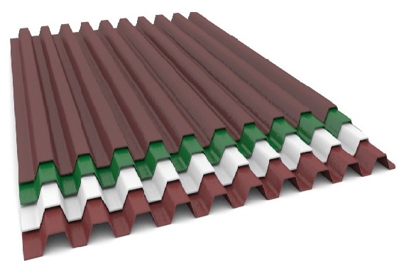 Профлист с20 крашеный